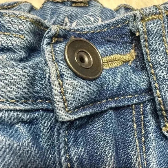 The Children’s Plave Jeans Straight  Leg Light Wash Size 6 - Picture 5 of 16